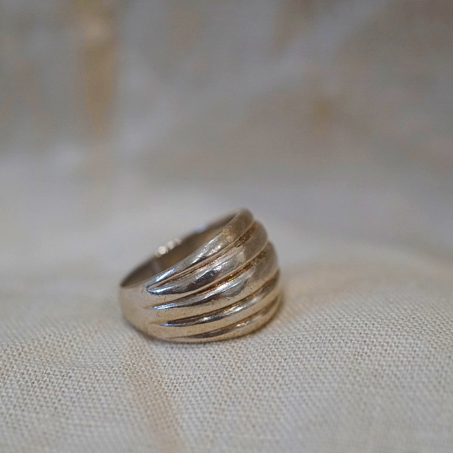 Simple Banded Sterling Ring