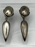 Sterling Clip-on Drop Earrings