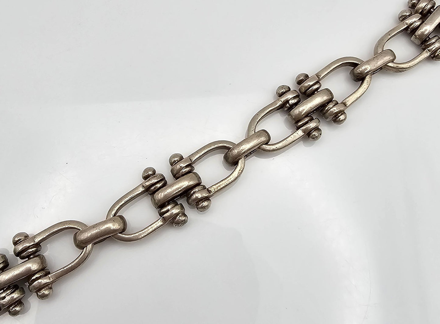 Sterling Silver Link Bracelet TAXCO