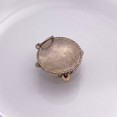 Musical Sterling Tamborine Charm