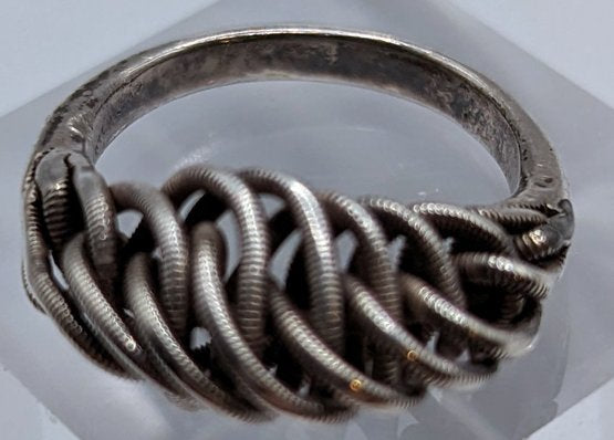 STERLING SILVER CHAIN RING