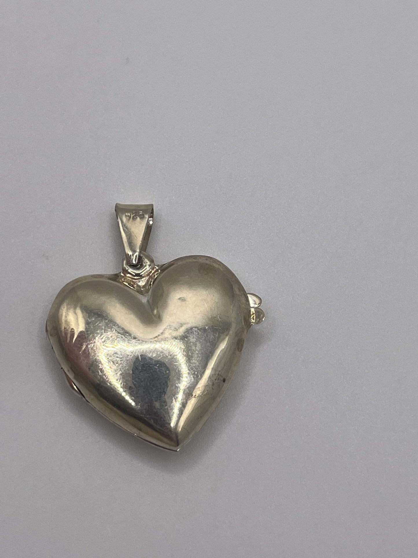 Sterling Heart Shaped Locket With "best Mother" Inscription