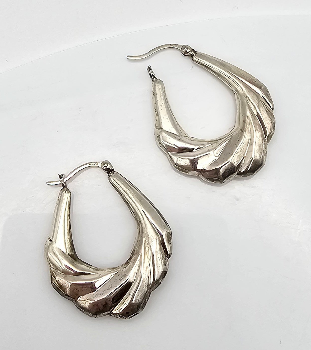 Sterling Silver Hoop Earrings