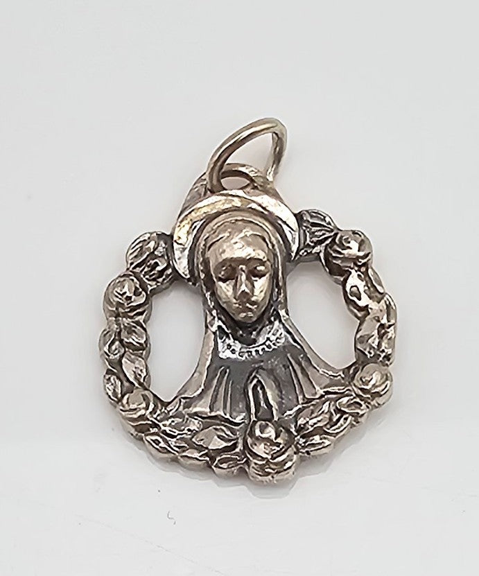 Sterling Silver Religious Pendant