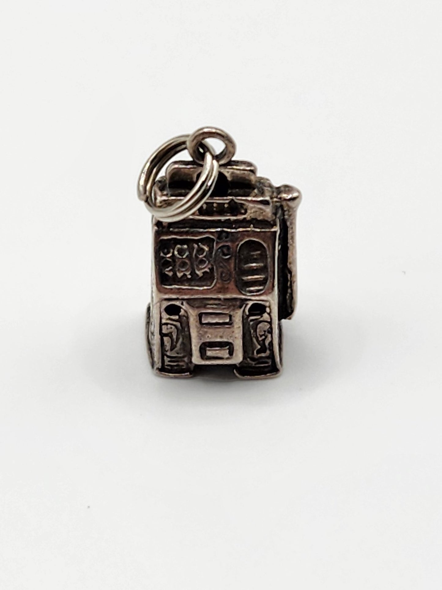 Sterling Slot Machine Charm