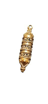Vintage 14 Kt Gold Mezuzah Charm
