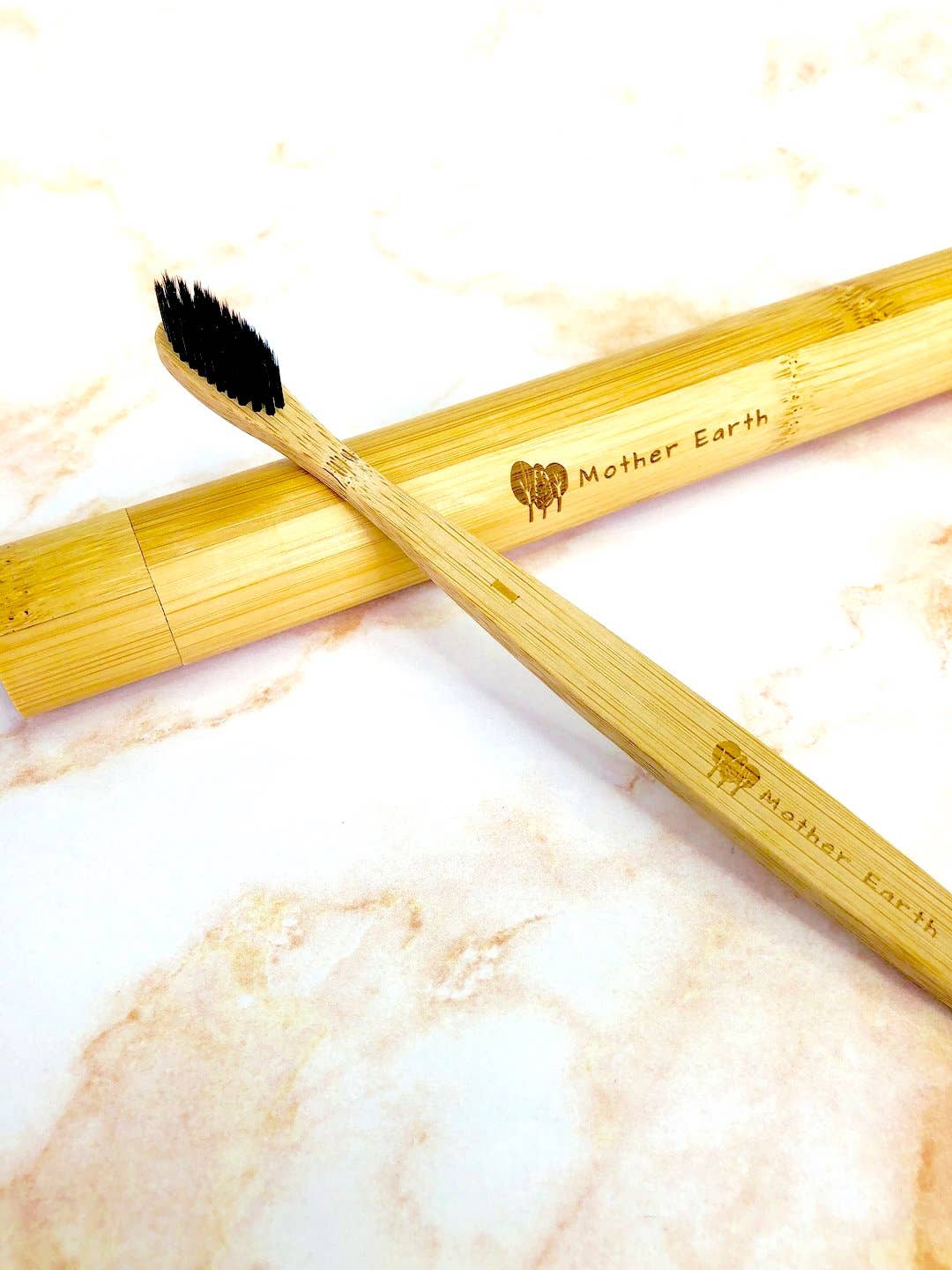 Bamboo Toothbrush Travel Case