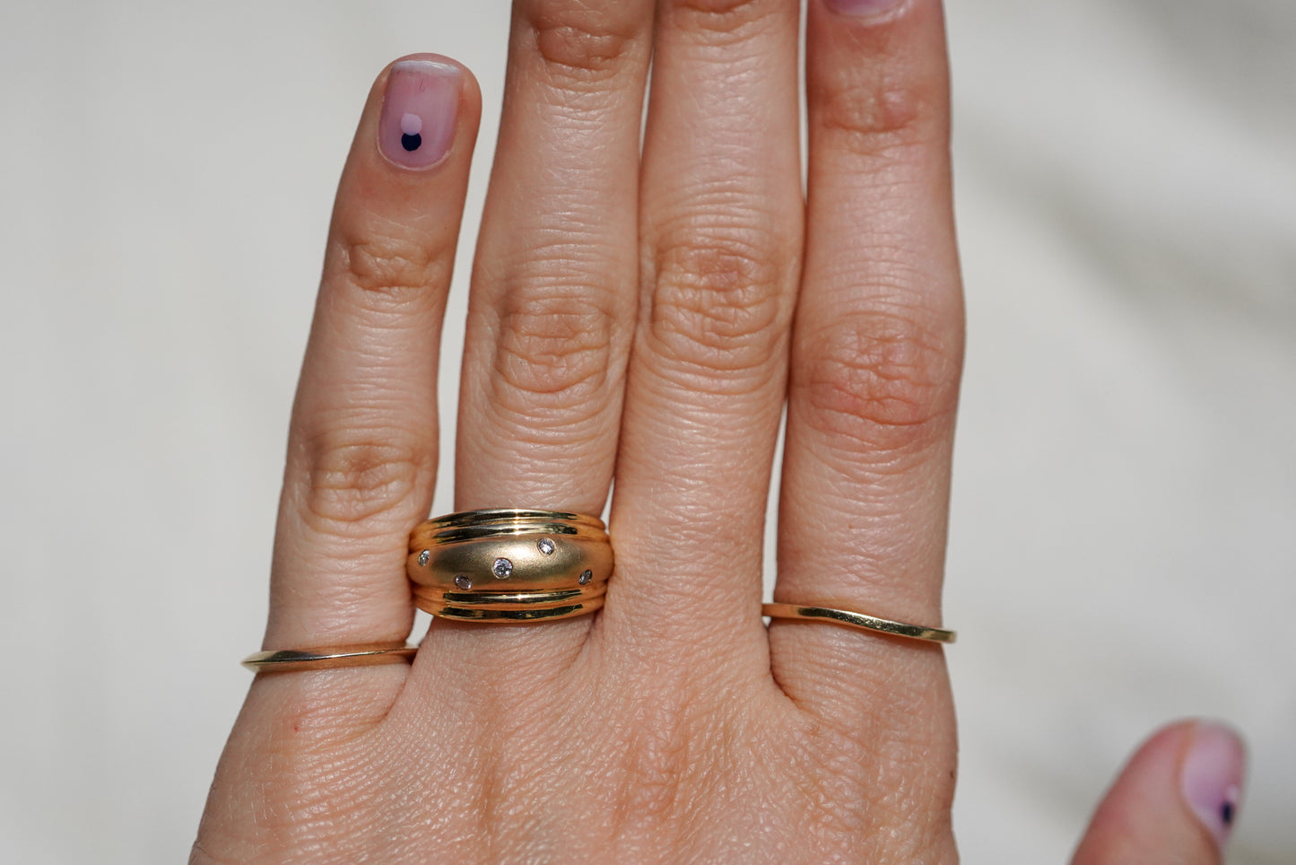 The Diamond Domed Ring
