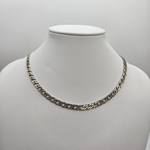 16" Sterling Silver Chain Link Necklace