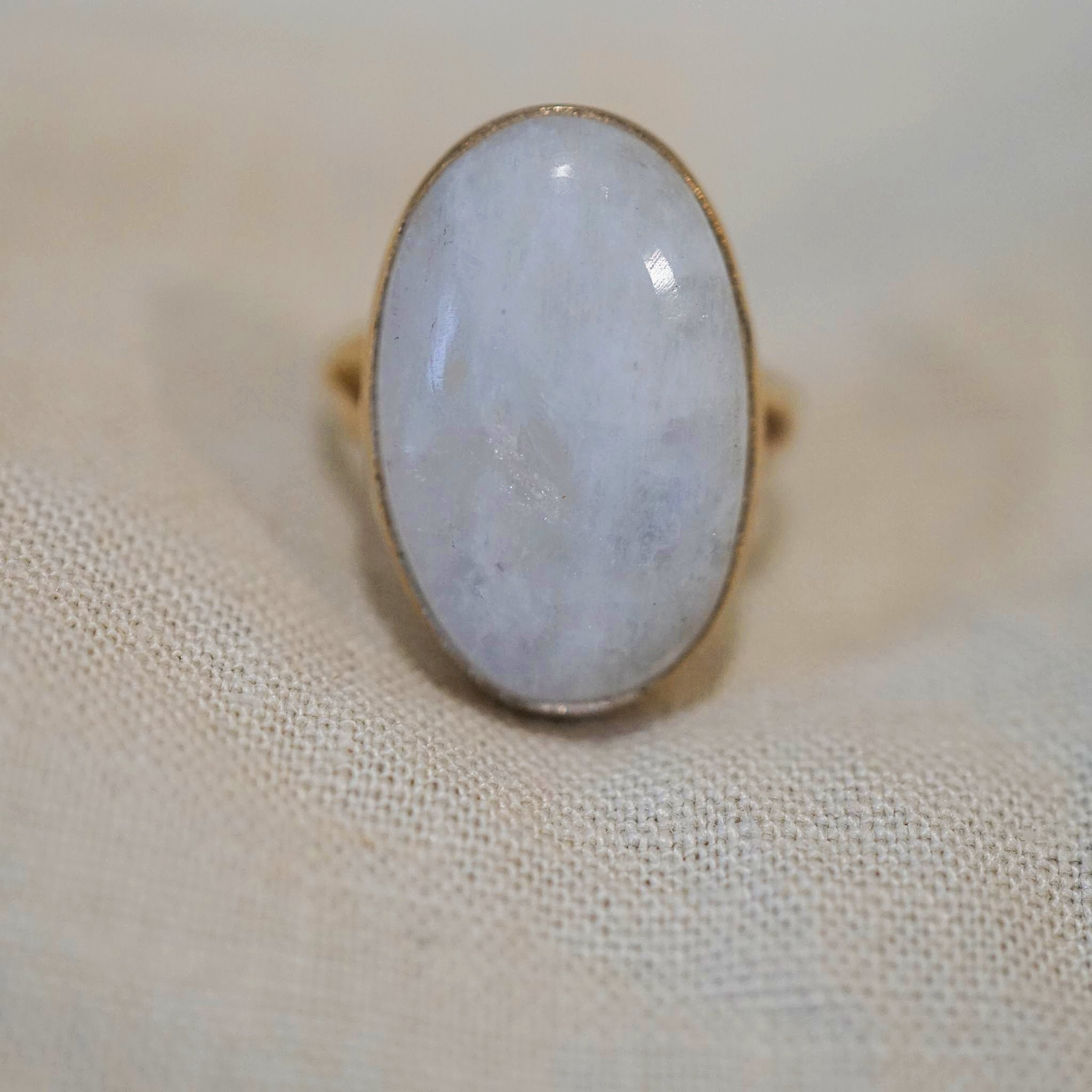 Moonstone Sterling Silver Ring