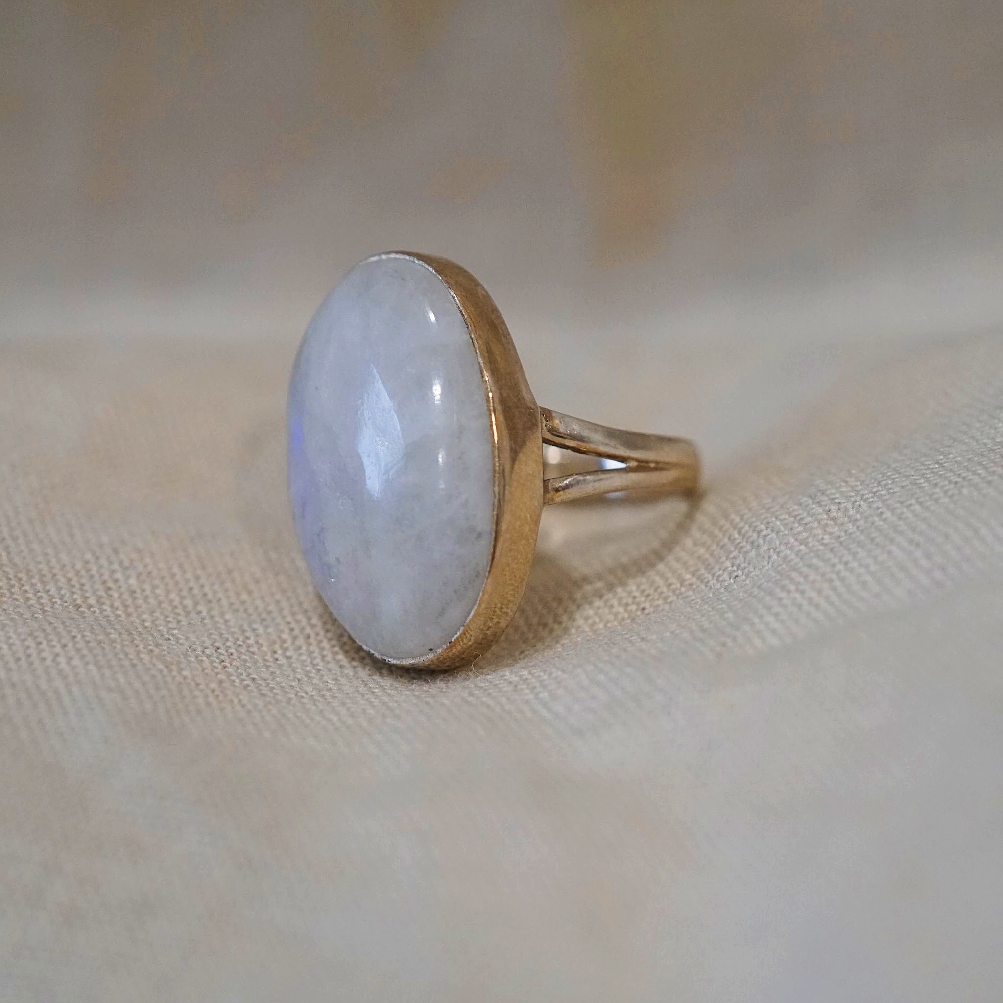 Moonstone Sterling Silver Ring