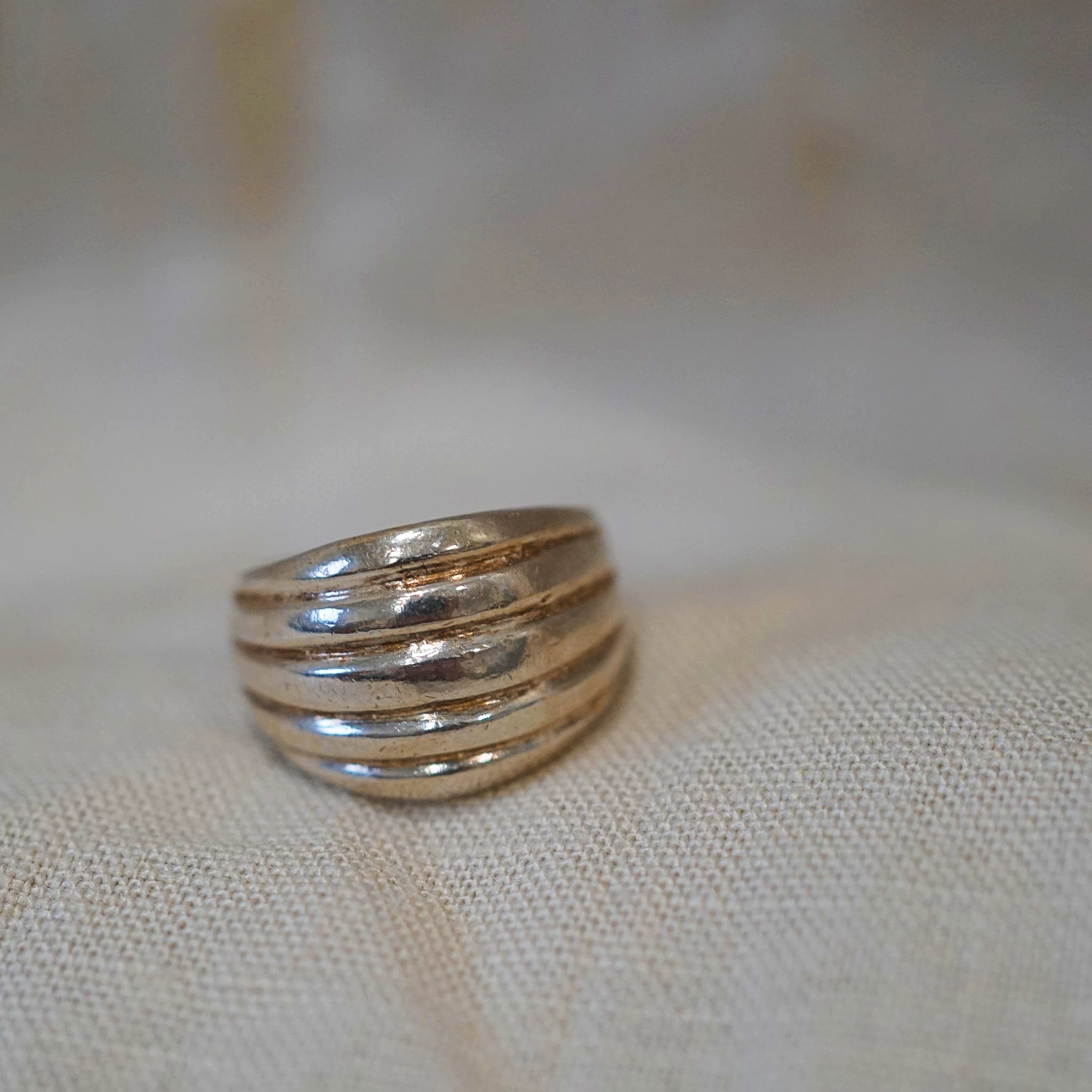 Simple Banded Sterling Ring