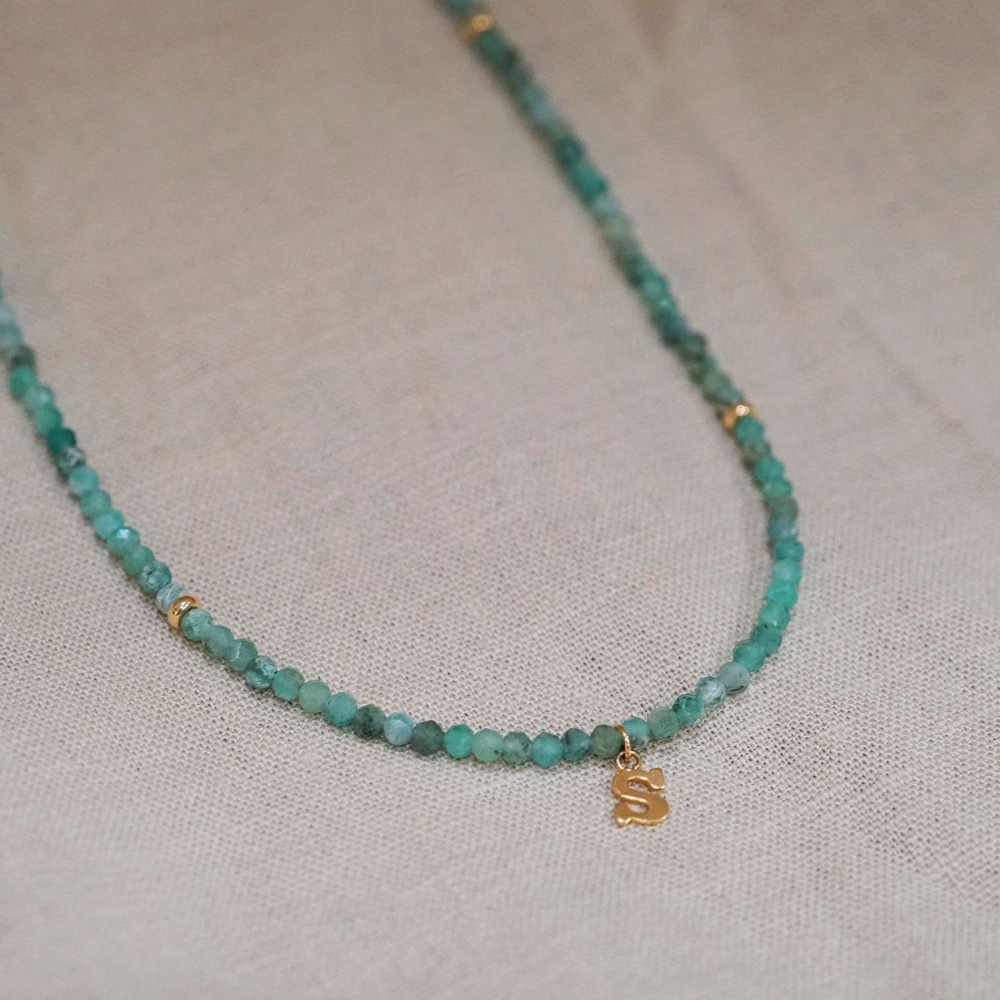 Gemma Necklace-14KT