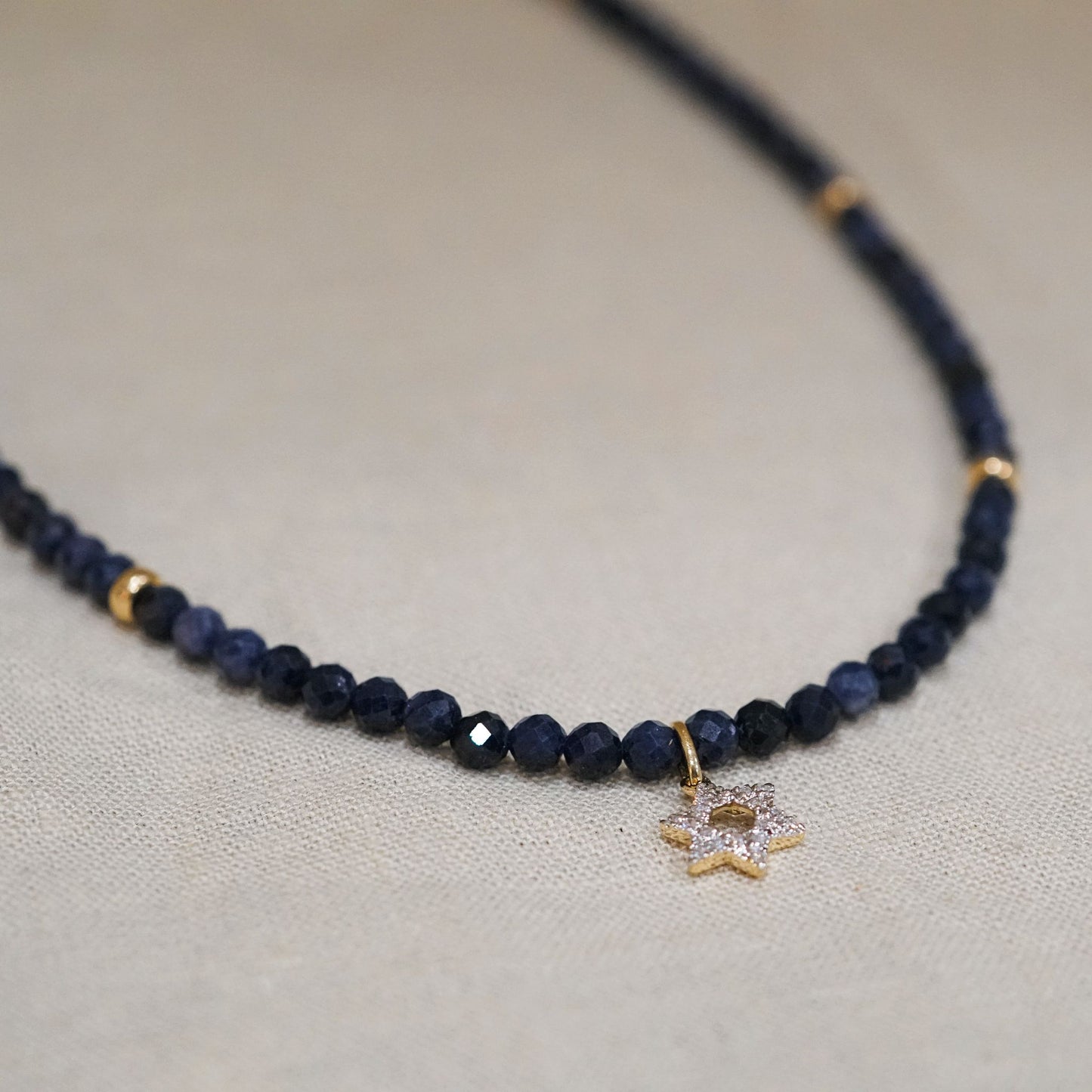 Gemma Necklace-14KT