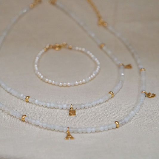 Gemma Necklace-14KT
