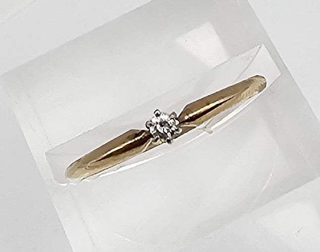 Diamond 10K Gold Cocktail Ring