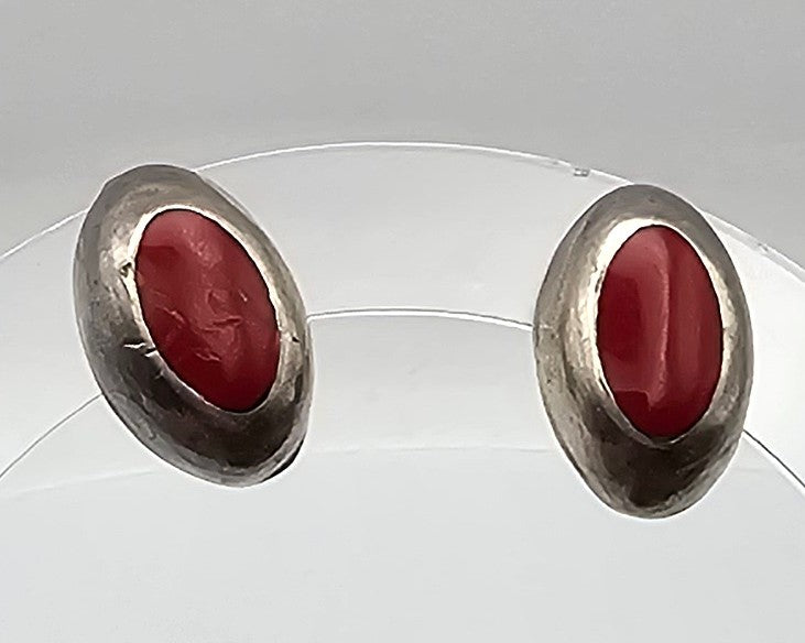 Mexico Jasper Sterling Silver Earrings