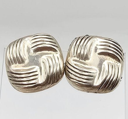 Taxco Sterling Silver Earrings
