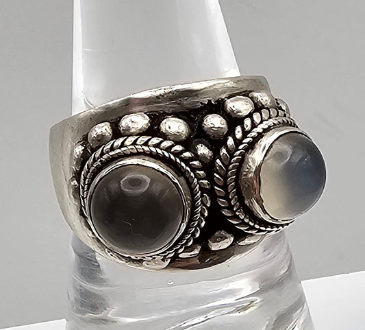 Moonstone Sterling Silver Ring