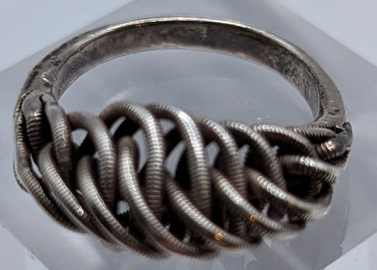 STERLING SILVER CHAIN RING