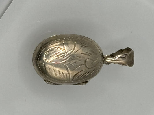 Sterling Locket Pendant