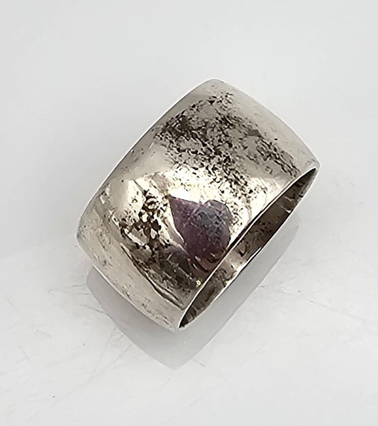 Sterling Silver Band Ring Size 6.5