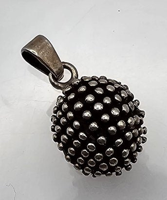 Sterling Silver Funky Pendant