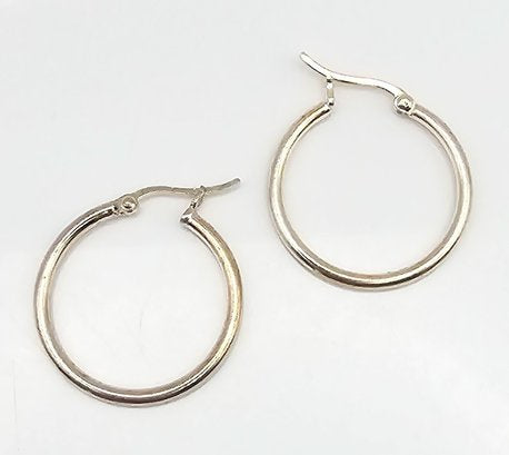 Sterling Silver Hoop Earrings