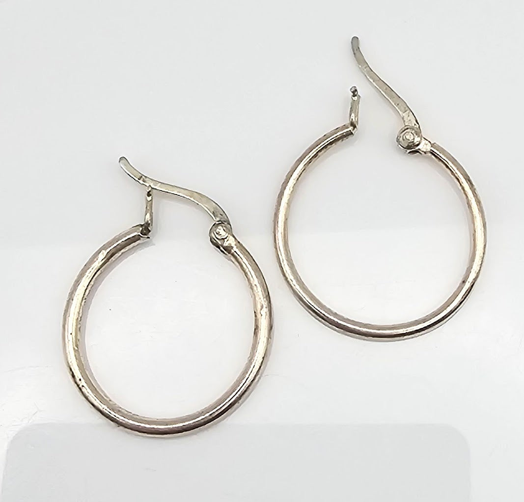 Sterling Silver Hoop Earrings