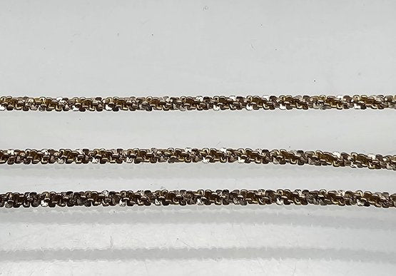 Sterling Silver Rope Chain Necklace