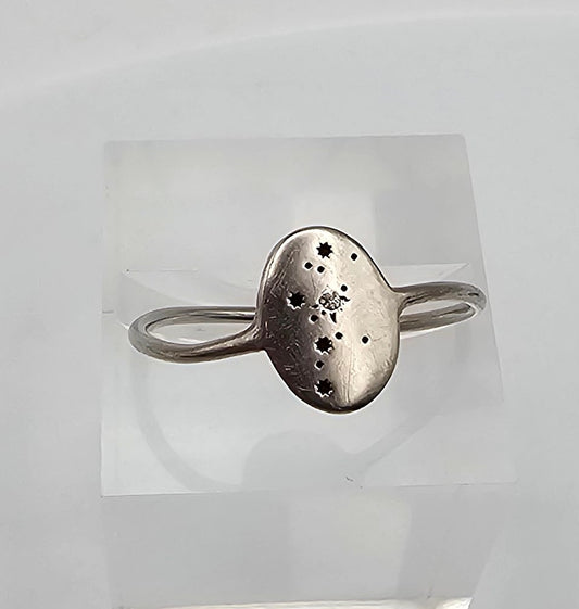 Sterling Silver Star Constellation Ring