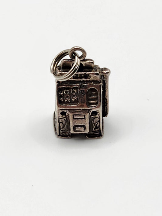 Sterling Slot Machine Charm