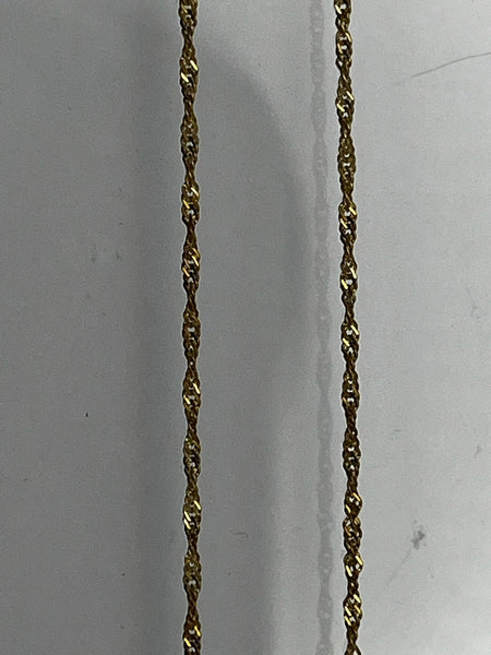 Sterling Twisted Chain
