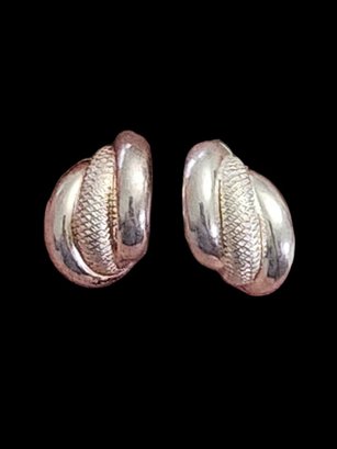 Vintage Sterling Silver Earrings