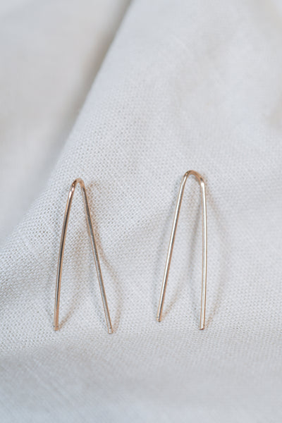 The Horseshoe Twist Earrings