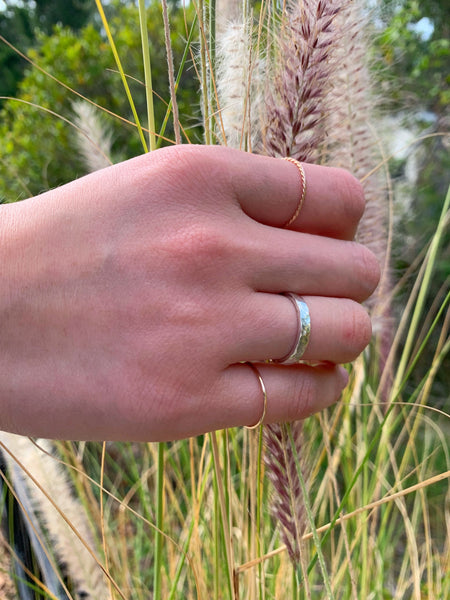 The Whisper Thin Twist Ring