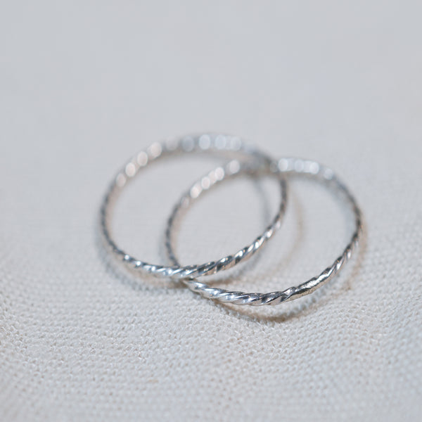 The Whisper Thin Twist Ring