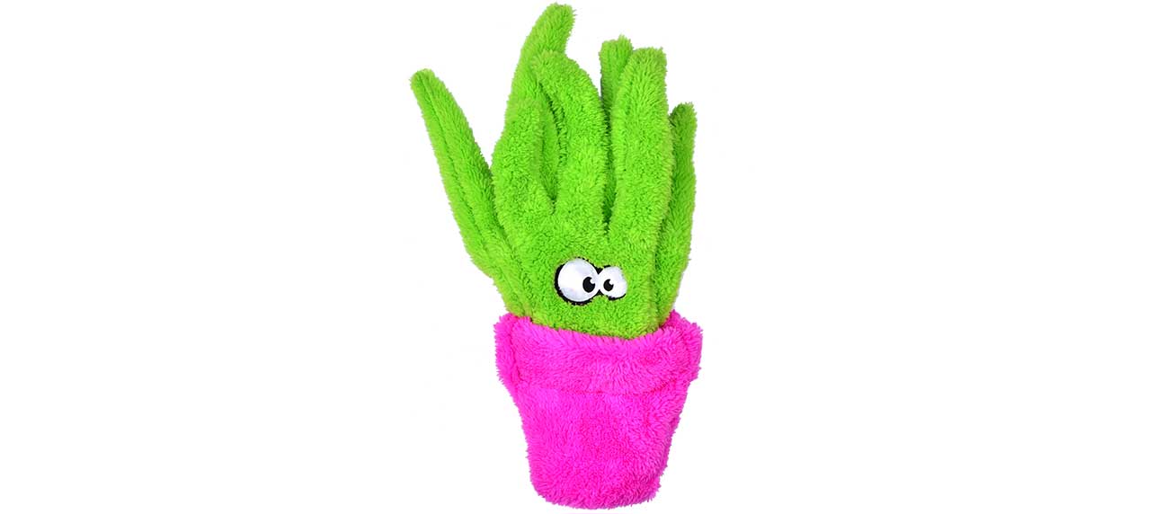 Duraplush Potted Aloe Vera Soft Dog Toy (Unstuffed)