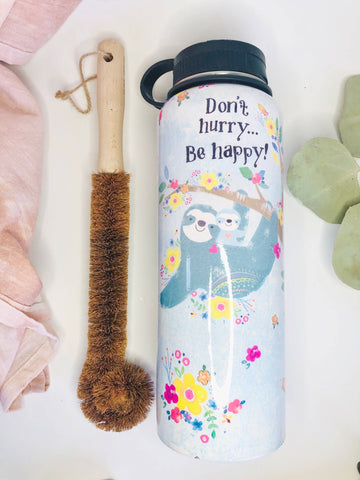 Coconut Bottle cleaning Brush Wide Tip