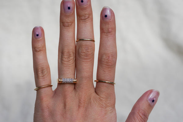 The Diamond Bar Ring