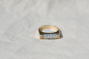 The Diamond Bar Ring