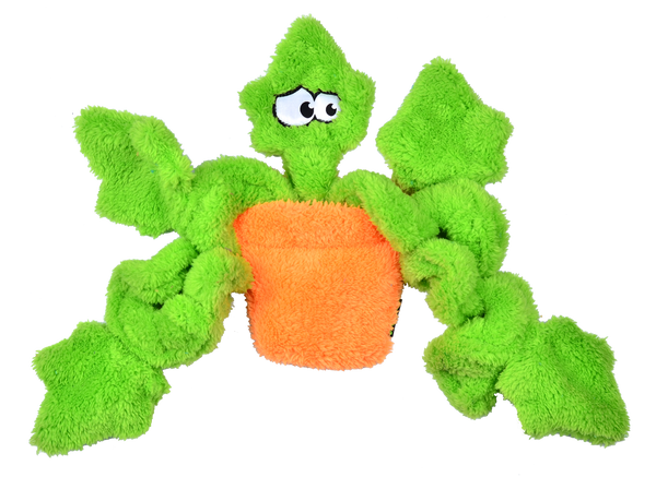 Duraplush Ivy Potted Plant Dog Toy (Unstuffed)